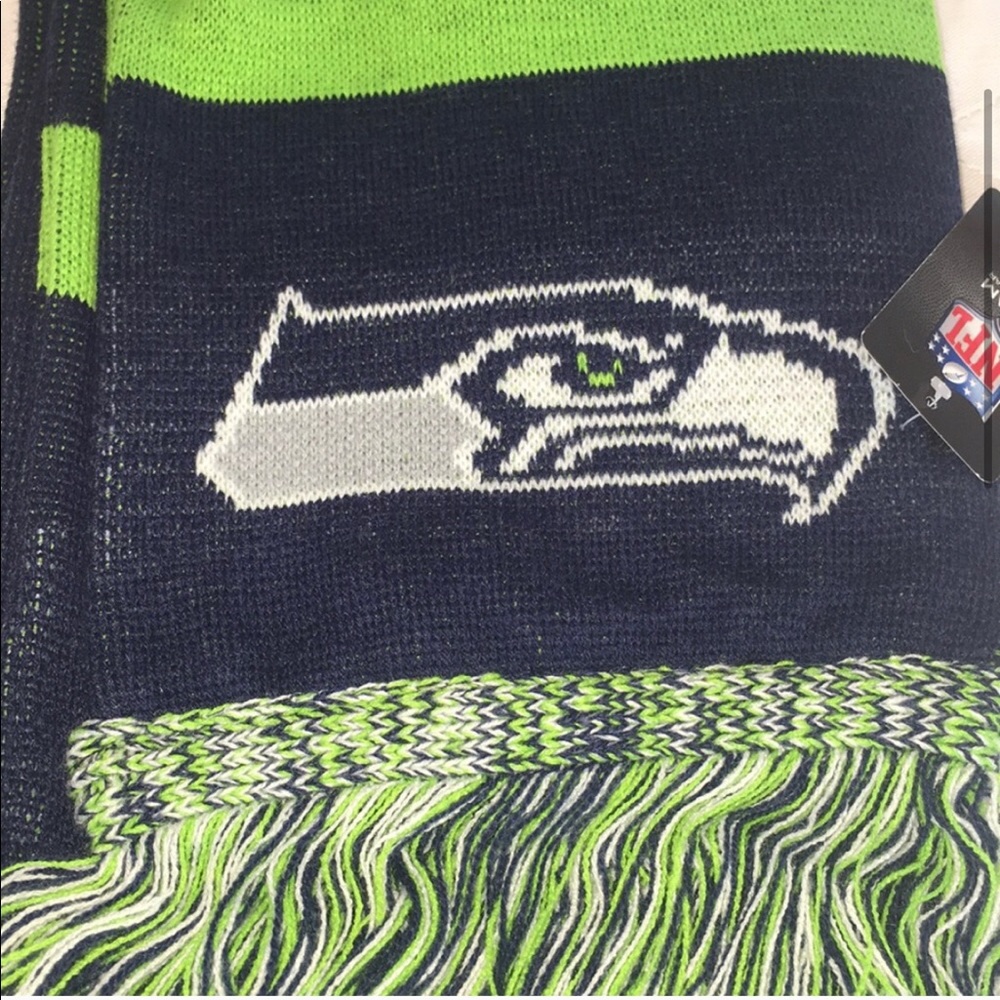 Men’s NFL Seattle Seahawks Scarf 🧣NWT - Picture 4 of 7